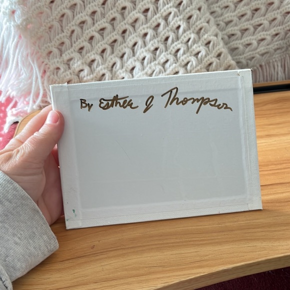 New, Original Painting, Hand Crafted By Me, Acrylic Paint, Muti Colored, Purple - Picture 4 of 4